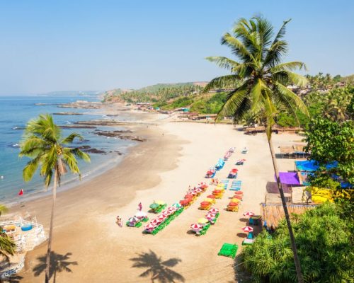 Beach in Goa, India